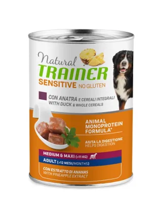 Trainer Sensitive no gluten Adult medium maxi 400 gr