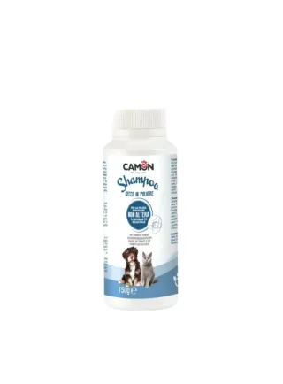 Shampoo secco in polvere Camon 150g per cani e gatti