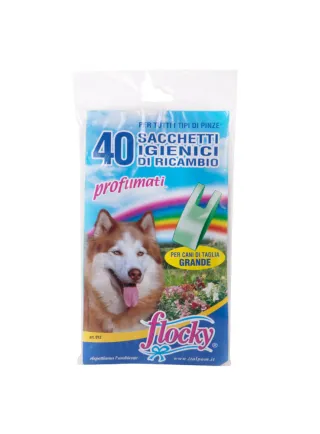 Shoppers - sacchetti igienici profumati per cani taglia grande 40pz