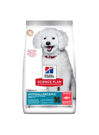 Hill's Science Plan Cane Adult Hypoallergenic Small&Mini Salmone