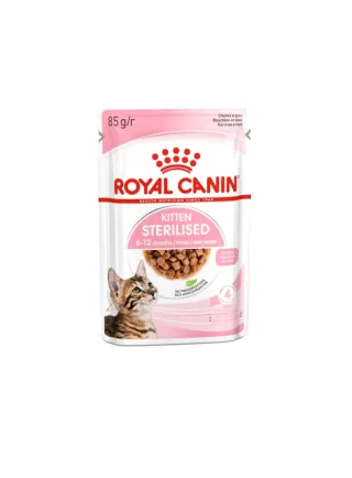 Sterilised Kitten salsa umido Royal Canin 12x85 gr