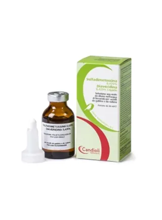 Sulfadimetossina/ Diaveridina Flacone da 20 ml con contagocce