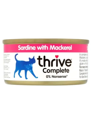 Thrive Complete Gatti Adulti Sardine e Sgombro 75gr