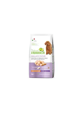 Trainer natural Dog Mature Small&Toy Pollo e Riso