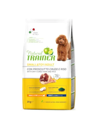 Trainer Natural Dog Small&Toy Prosciutto Crudo e Riso