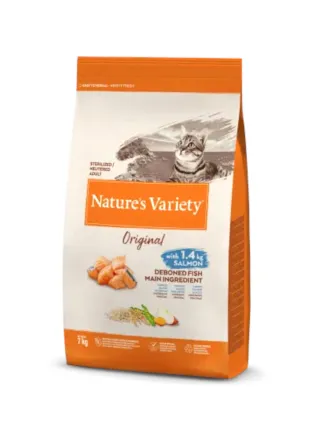 Nature's Variety Original Gatto Sterilizzato Salmone 7KG