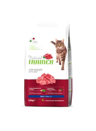 NATURAL TRAINER CAT ADULT BEEF