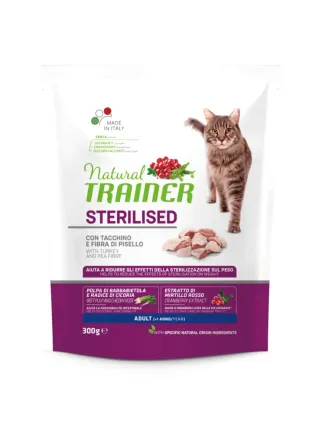 NATURAL TRAINER CAT STERILISED TACCHINO