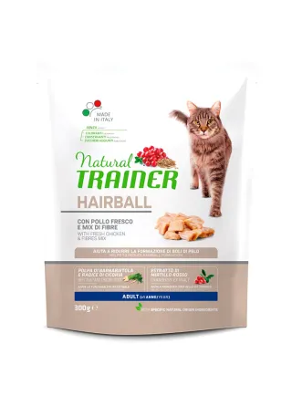 NATURAL TRAINER CAT HAIRBALL POLLO