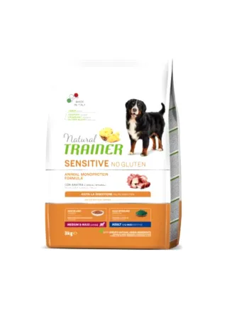 NATURAL TRAINER SENSITIVE NO GLUTEN ADULT M/M DUCK 3 KG