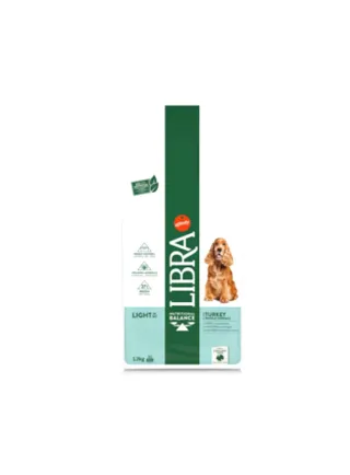 LIBRA DOG LIGHT IN FAT TURKEY 12KG