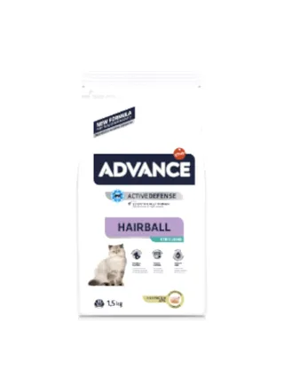 ADVANCE HAIRBALL STERILIZED CAT 1,5kg