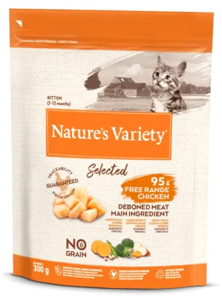 Nature's Variety Selected Kitten Pollo 0,3KG