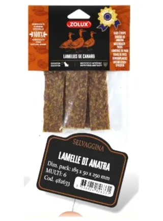 LAMELLE DI ANATRA SNACK NATURALI ZOLUX