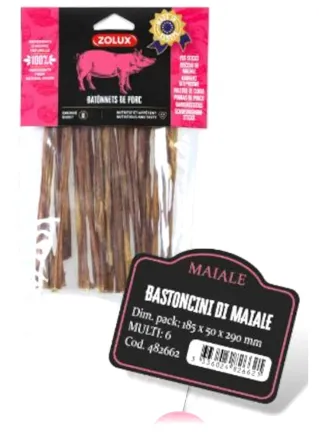 BASTONCINI DI MAIALE 100g SNACK NATURALI ZOLUX