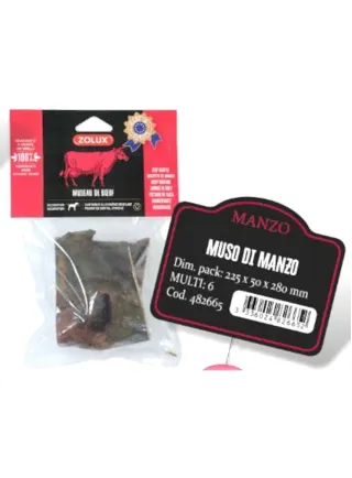 MUSO DI MANZO 200g SNACK NATURALE ZOLUX