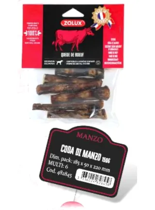 CODA DI MANZO SNACK NATURALE ZOLUX