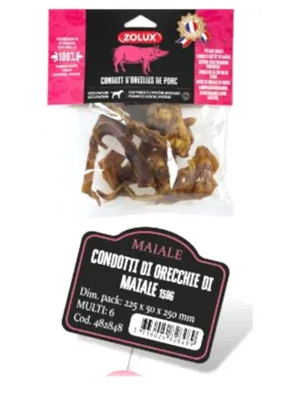 ORECCHIE MAIALE SNACK NATURALE ZOLUX