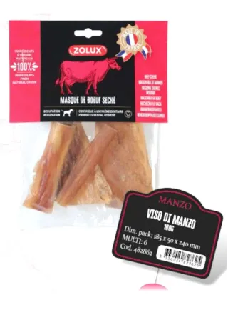 VISO DI MANZO SNACK NATURALE ZOLUX