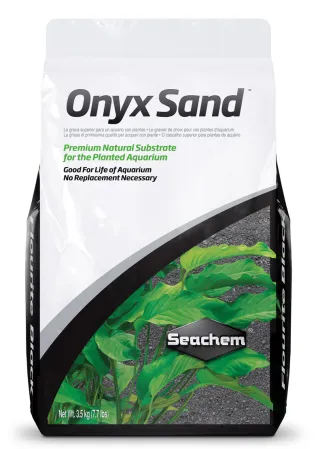 Seachem Substrato per fondo acquario Onyx Sand Seachem 7Kg