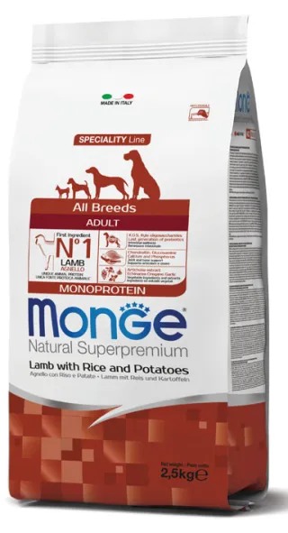 Monge Adult Speciality All Breeds Anatra, Riso e Patate