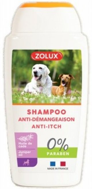 Zolux shampoo antiprurito per cani 250 ml