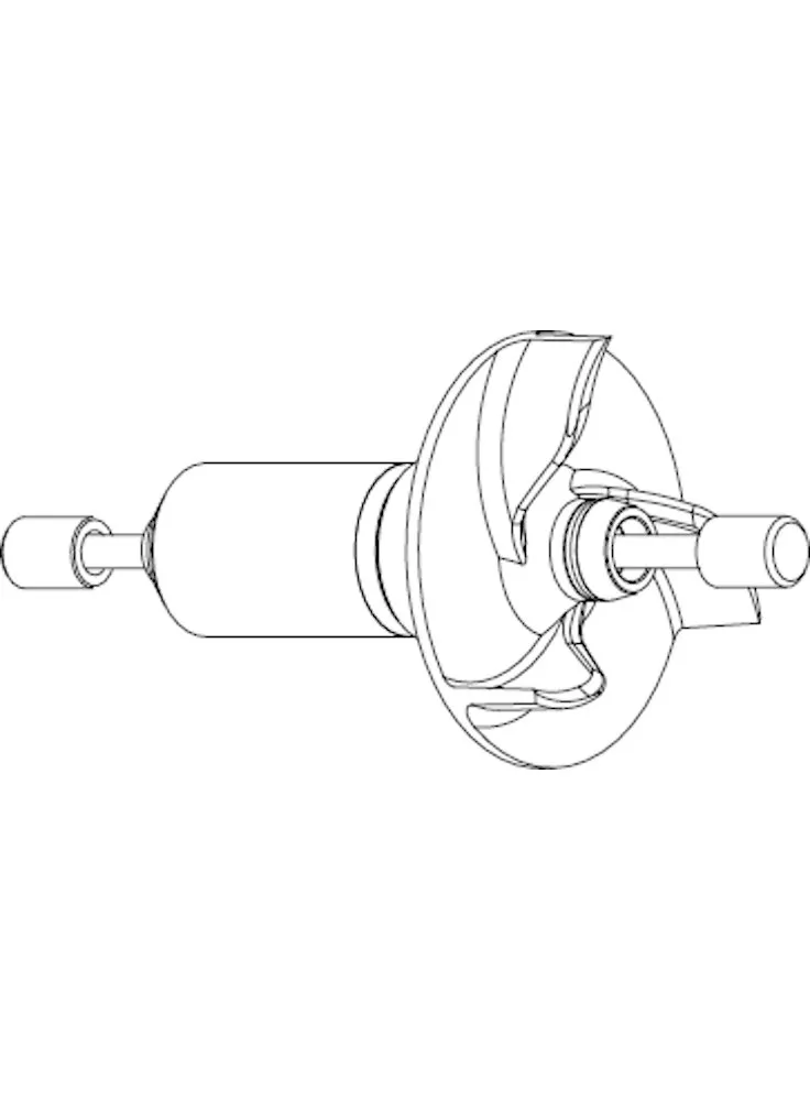 Sicce Ricambio PSK 1000  Rotore con girante ad aghi