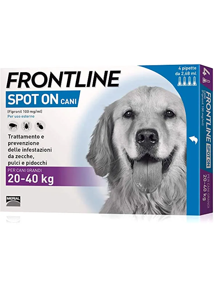 FRONTLINE SPOT-ON CANI GRANDI 20-40KG 4 PIP 2,68 ML