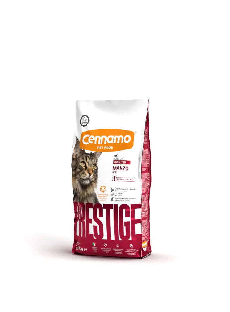 CENNAMO PRESTIGE CAT ADULT STERILIZED MANZO