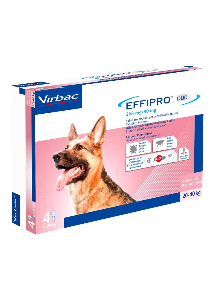 EFFIPRO DUO 268MG/80MG L X 4
