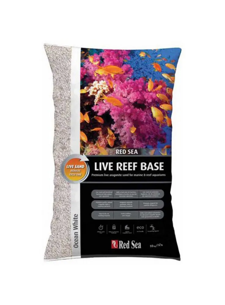 Sabbia corallina Live reef base ocean white kg 10
