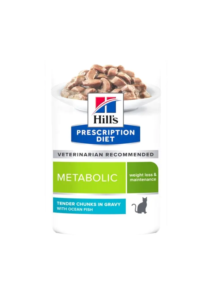 Hill's Feline Metabolic Pesce Oceanico 12x85g