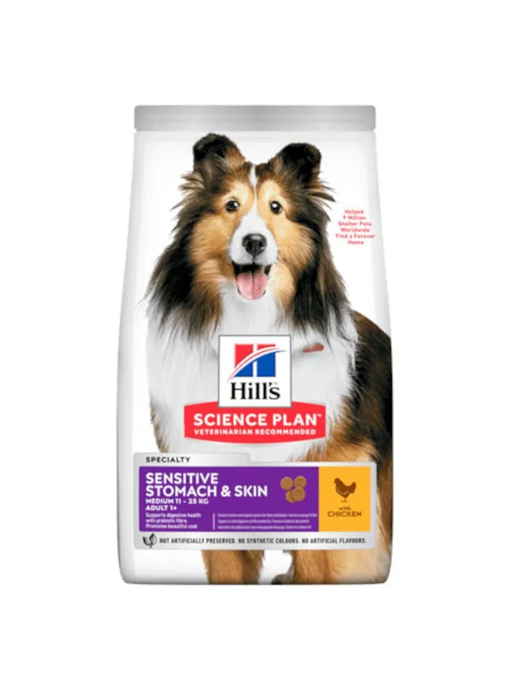 Hill's canine Sensitive Stomach & Skin 12 kg - liv. danneggiamento 1