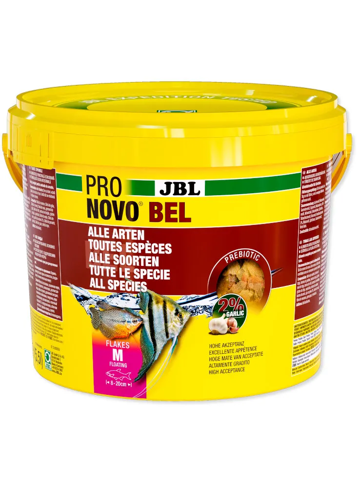 JBL ProNovo BEL M mangime di base x pesci acqua dolce 5,5L