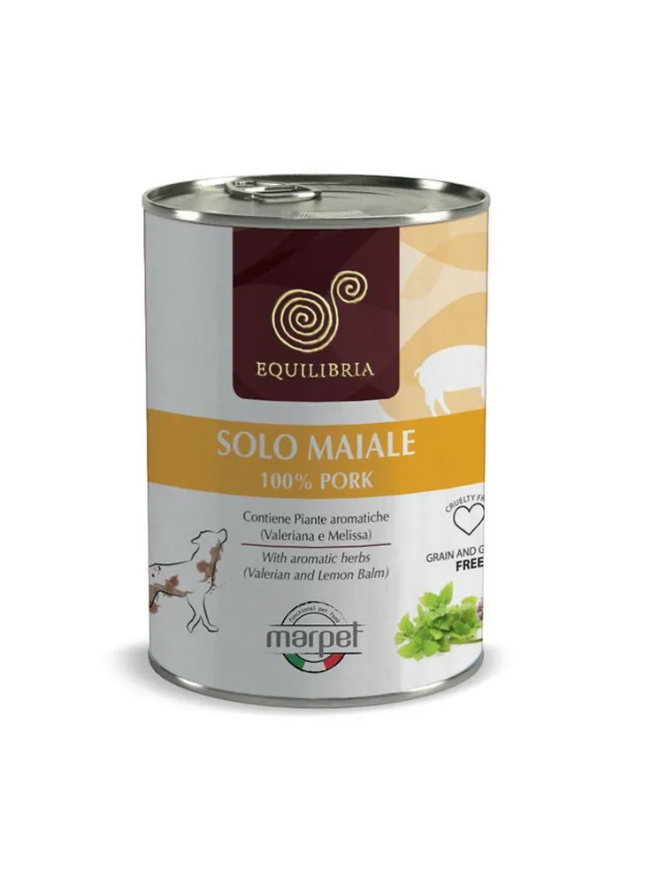 EQUILIBRIA DOG 400 G MAIALE - scad. 15/04/2024