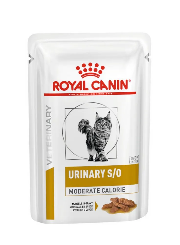 Urinary s/o Moderate calorie buste umido gatto Royal Canin 12x85gr