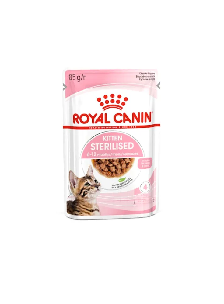 Sterilised Kitten salsa umido Royal Canin 12x85 gr