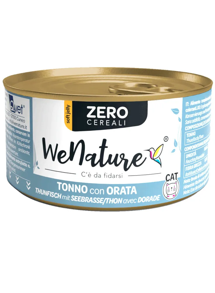 WENATURE CAT ZERO - TONNO E ORATA 85GR