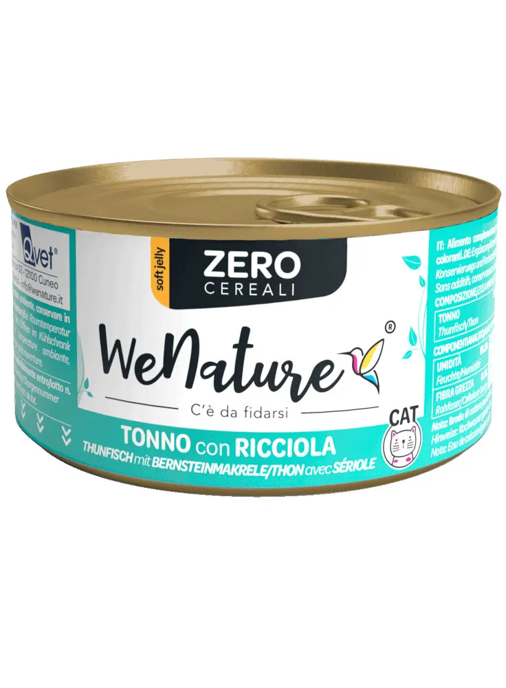 WENATURE CAT ZERO - TONNO E RICCIOLA 85GR